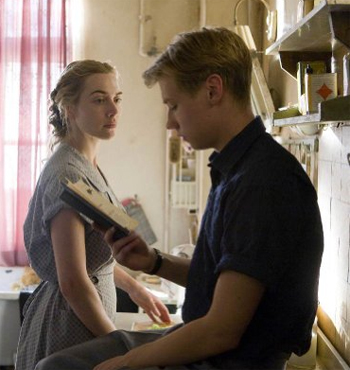 Kate Winslet David Kross in The Reader