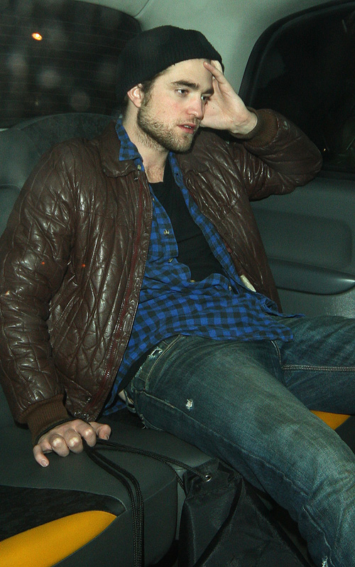 Robert Pattinson in London.  Photo: Splashnewsonline.com