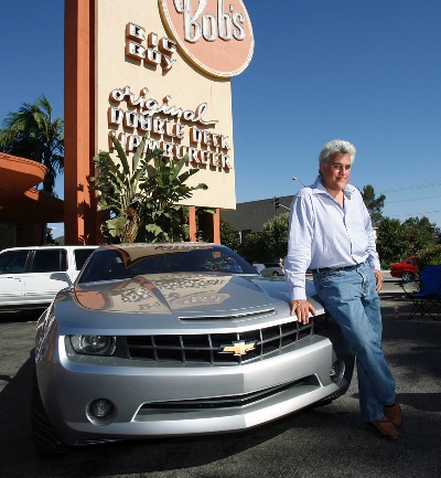 Jay Leno & Bob's Big Boy.  File Photo