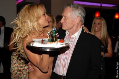Hef and Pammy Eonline.com