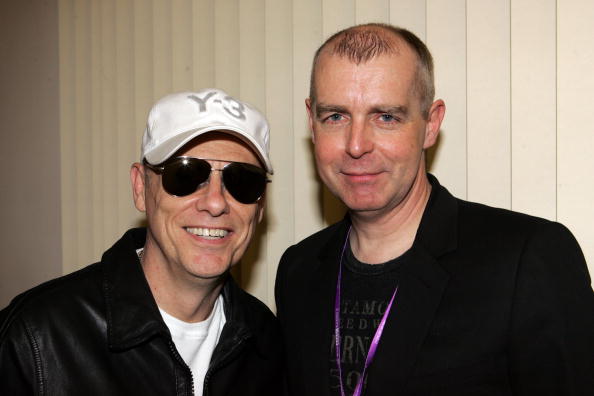 Pet Shop Boys Neil Tennant & Chris Lowe.  Photo: Gettyimages.com