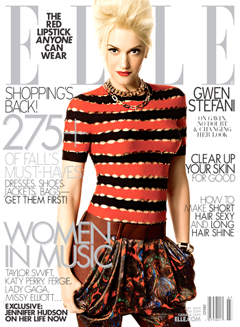 Gwen Stefani ELLE Magazine July 2009