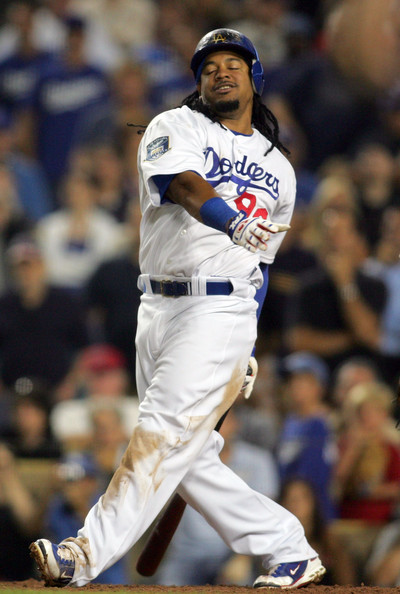 Manny Ramirez Courtesy of MLB Dodgers