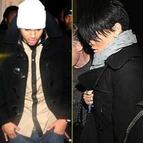 Chris Brown & Rihanna File Photo