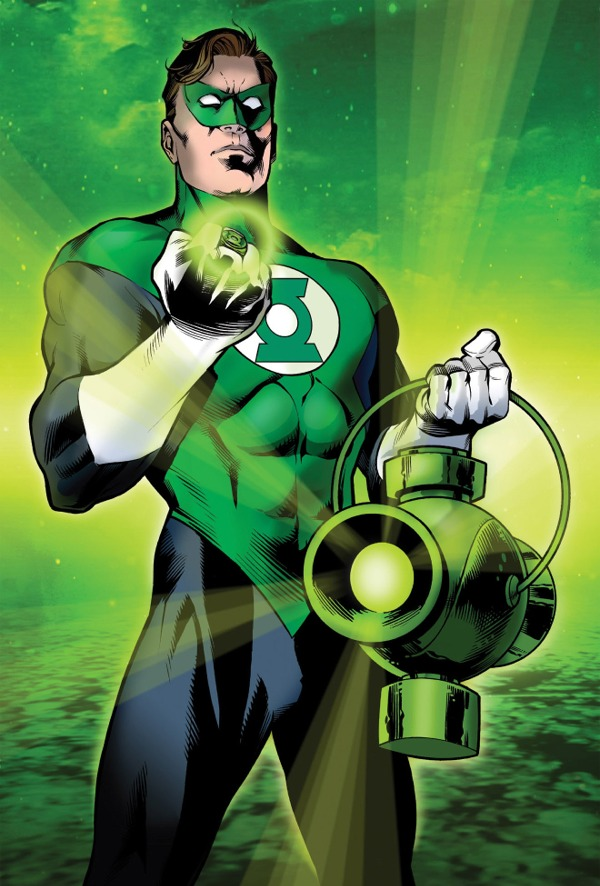 Green Lantern.  Art Courtesy DC Comics