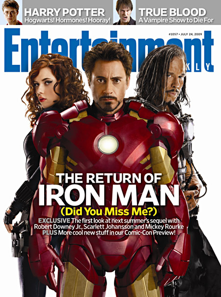 Entertainment Weekly Iron Man 2 Cover