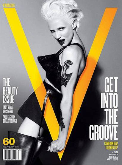 Cameron Diaz Courtesy of V Magazine