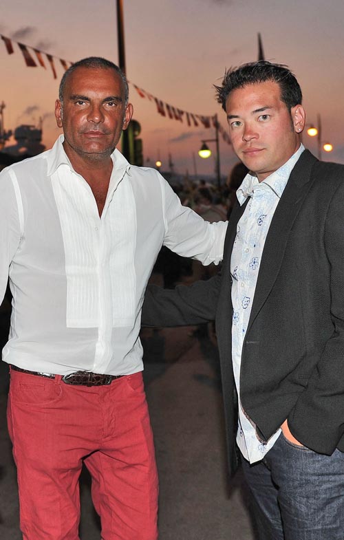 Christian Audigier & Jon Gosselin. Photo: BauerGriffen.com