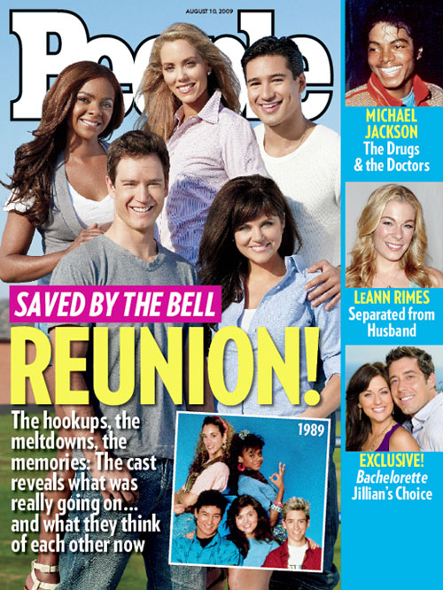 Saved By The Bell Reunion? Photo: People.com