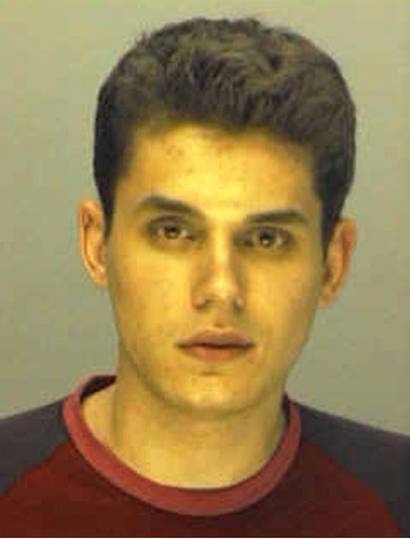 John Mayer's Mug Shot From 2001