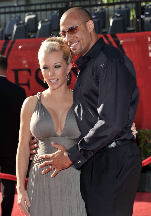 Kendra Wilkenson & Hank Baskett. Photo: Wireimage.com