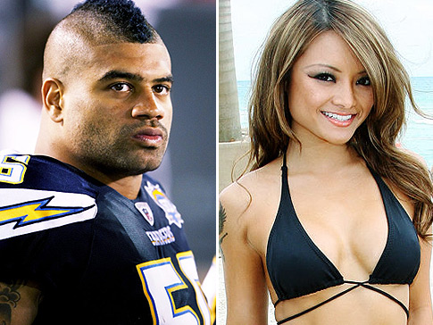 Shawne Merriman &  Tila Tequila Photo: NYDailyNews.com