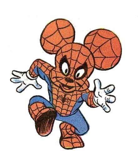 Spider-Mouse By Stephen Wacker Via Twitter