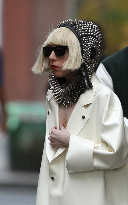 Lady Gaga In Soho.  Photo: SplashNewsOnline.com