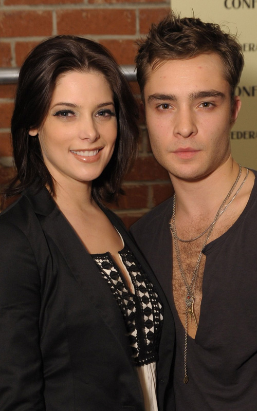 Ashley Green & Ed Westwick.  Photo: GettyImages.com