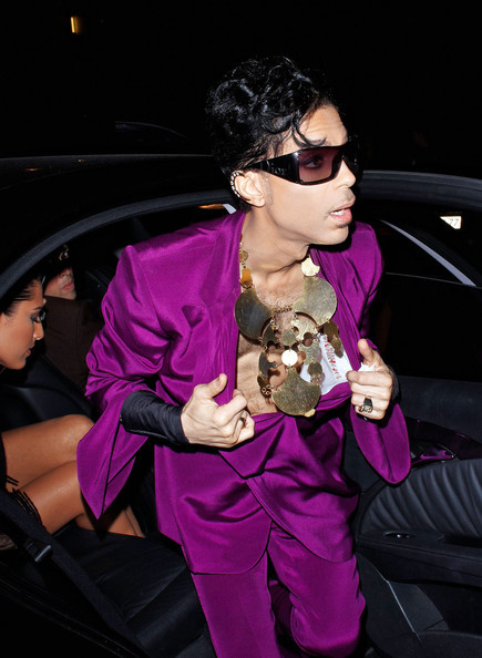 Prince at the Fendi party, Oct. 6, 2009. Wireimage.com