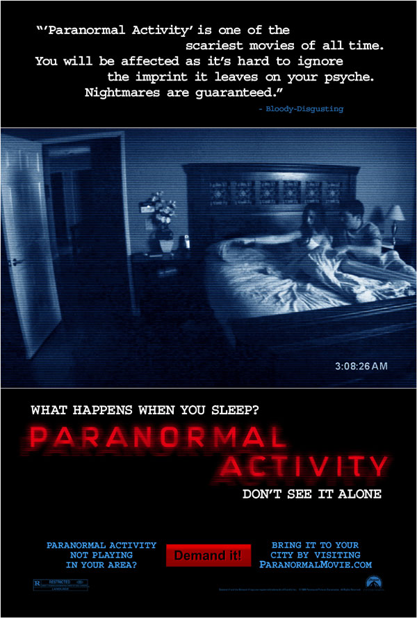 Paranormal Activity. Photo: Paramount Pictures
