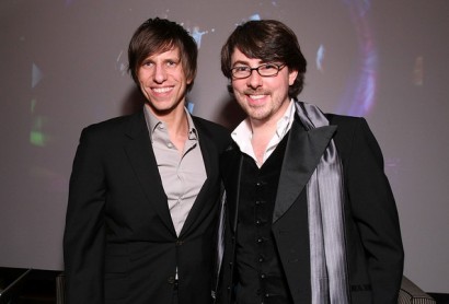 Anthony Malzone and Scott Clay attends Prince's  concert at Avalon, Feb. 2009 | Photo by Alexandra Wyman/Getty Images