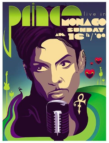 The poster from Prince's Monaco shows | Anthony Malzone