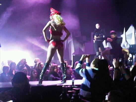 Lady Gaga Jingle Ball O2 Arena.  Photo: Cherrytree Records