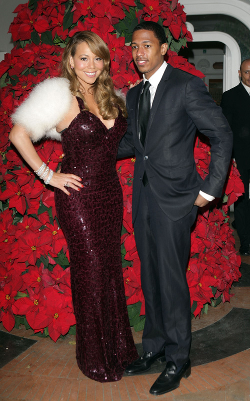 Mariah Carey & Nick Cannon.  Photo: Venturelli/WireImage
