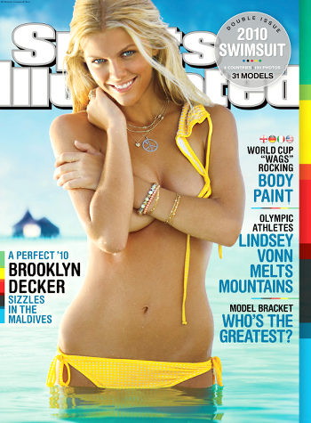 Brooklyn Decker. 2010 Sports Illustrated Swimsuit Cover