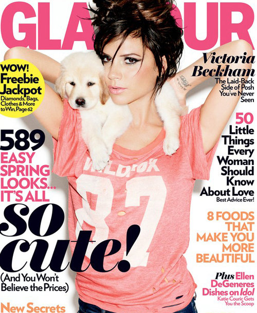 Victoria Beckham Glamour Cover. Photo: Glamourmagazine.com