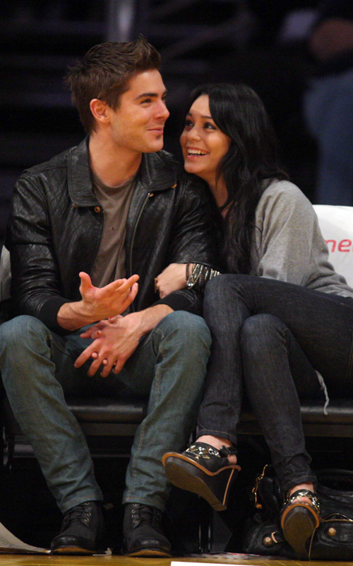 Zac Efron & Vanessa Hudgens.