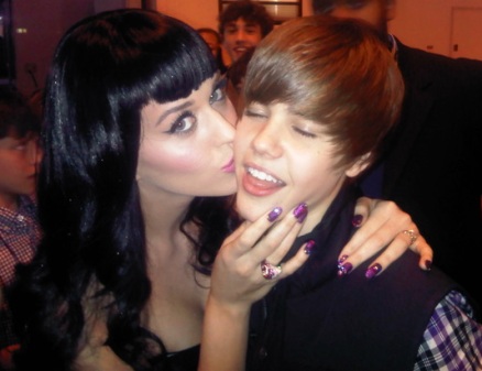 Katy Perry & Justin Bieber. Photo: Twitter.com/KatyPerry