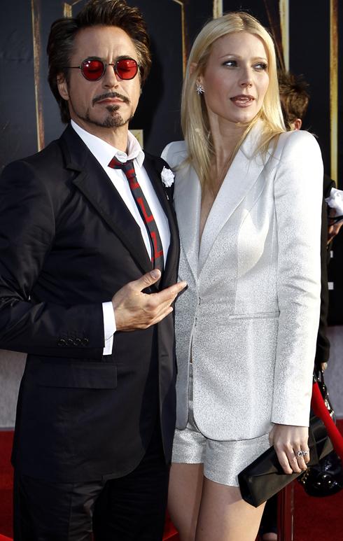 Robert Downey Jr. & Gweneth Paltrow. Photo: Matt Sales. AP.com