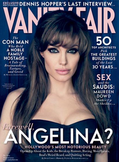 Angelina Jolie. Photo: VanityFair.com