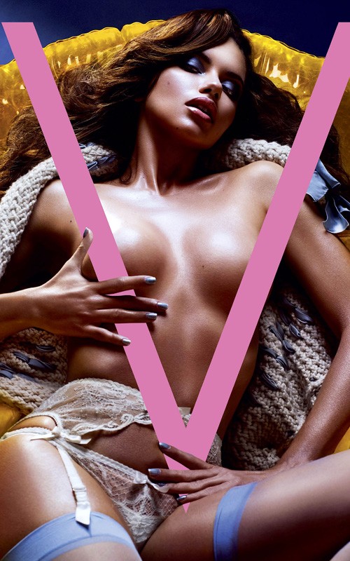 Adriana Lima. Photo: V Magazine