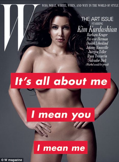 Kim Kardashian. Photo: W Magazine