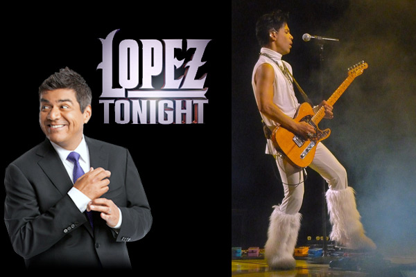 George Lopez & Prince.