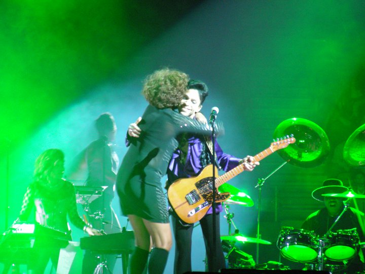 Whitney Houston & Prince. Photo: Michael J. Menichetti