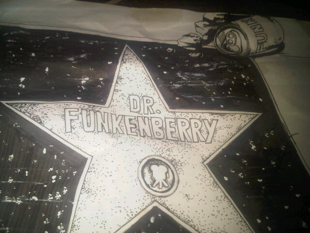 Dr. Funkenberry Artwork by Daniel Garcia