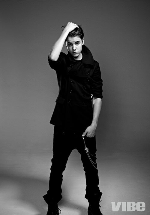 Justin Bieber.  Photo:  Scott Council for Vibe