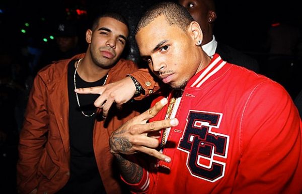 Drake & Chris Brown File Photo