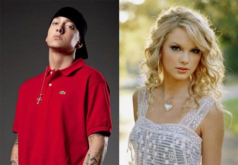 Eminem & Taylor Swift Photo: Rap-Up.com