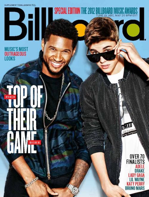 Usher & Justin Bieber Photo: Billboard.com