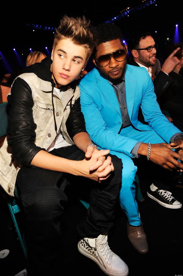 Justin Bieber & Usher Photo: GettyImages.com