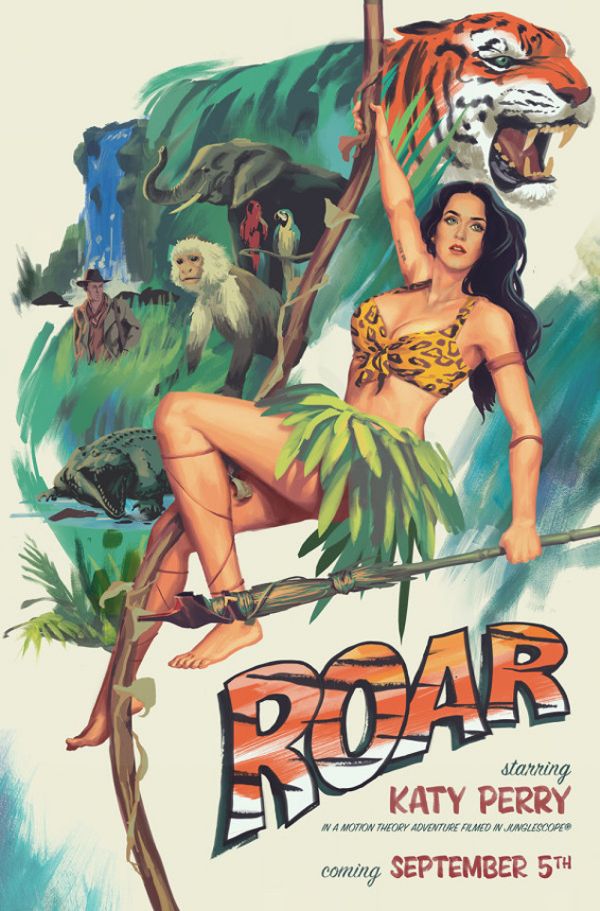 Katy Perry Roar Promo Image 
