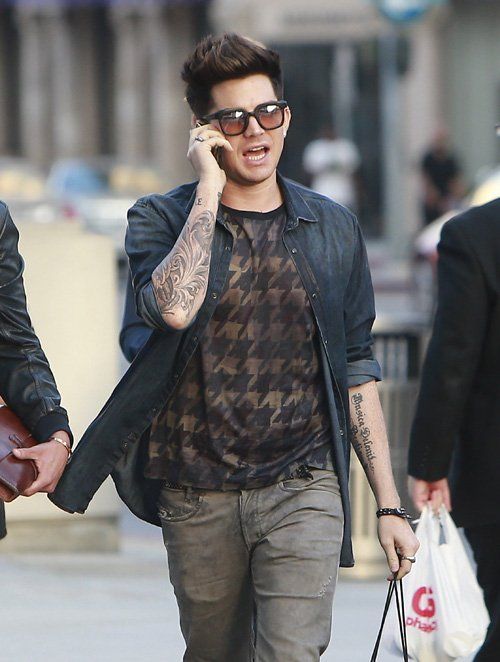 Adam Lambert Photo: FameFlynet.com