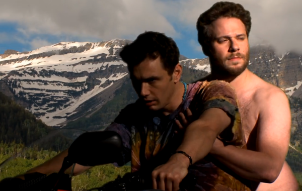 James Franco & Seth Rogen Screen Cap Bound 2 Parody