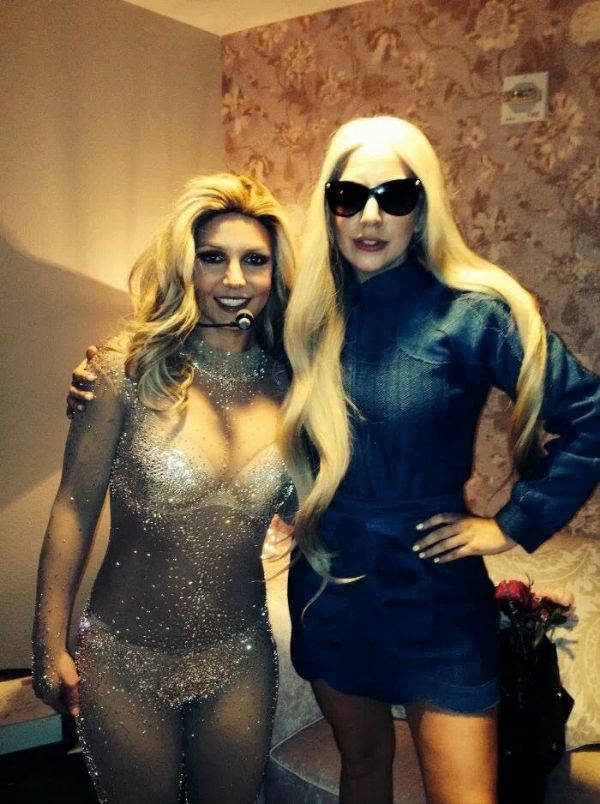 Britney Spears & Lady Gaga Photo: Lady Gaga