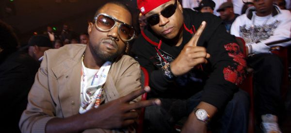 Kanye West & LL Cool J Photo: TeamKanyeDaily.com