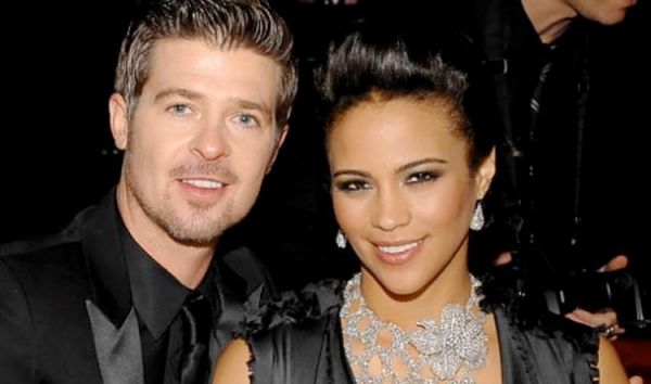 Robin Thicke & Paula Patton Photo: Gettyimages.com