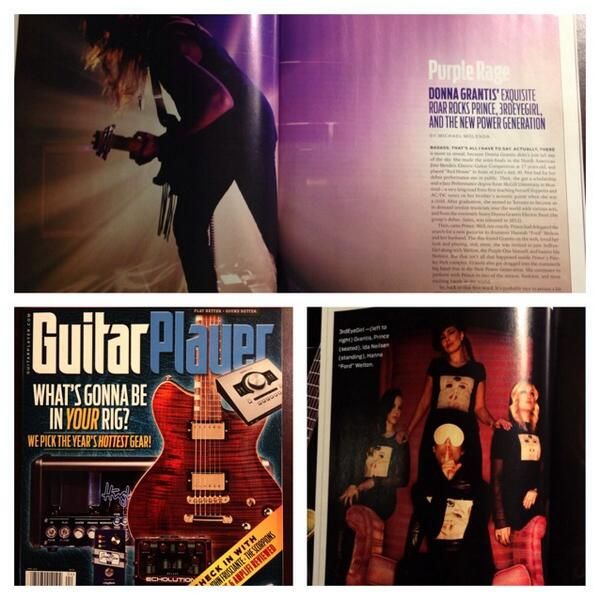 Donna Grantis Photo: Guitar Player Magazine/Twitter.com