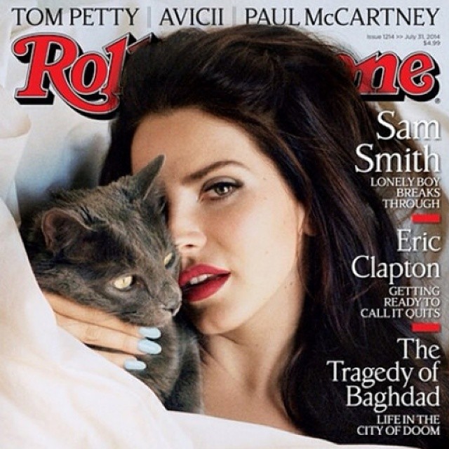 Lana Del Rey Graces The New Cover Of Rolling Stone.