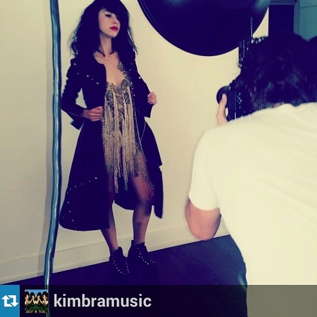 Behind The Scenes With Kimbra for Billboard Shoot
